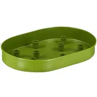 British Colour Standard  Steel Candle Platter